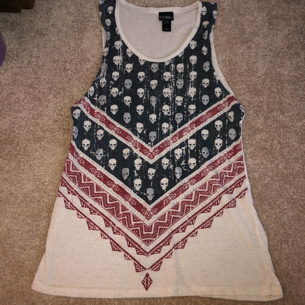 Skull Tank Top